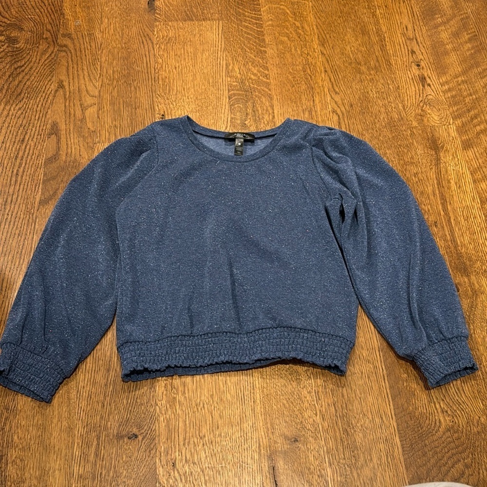 Aqua Girls Girls Long Sleeve Blue Size XL